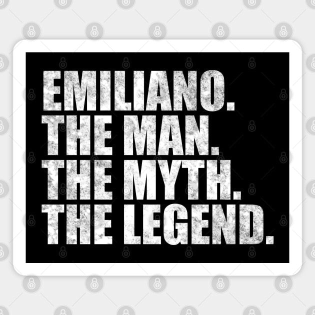 Emiliano Legend Emiliano Name Emiliano given name Magnet by TeeLogic